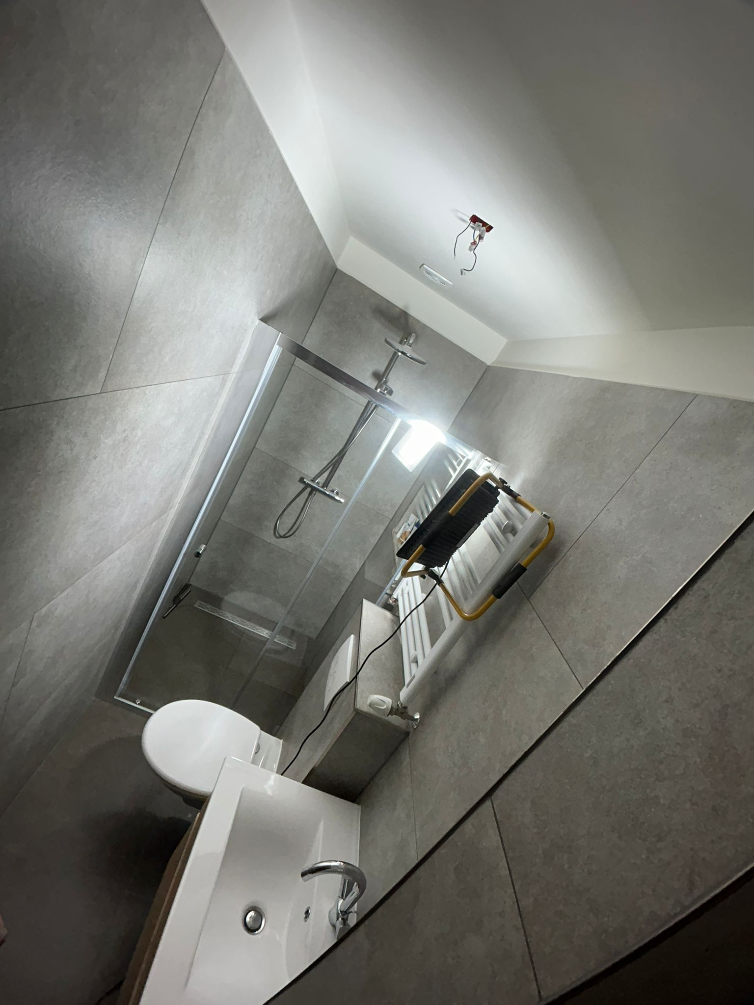 Bathroom renovation final result